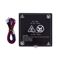 Anet Imprimante 3D Plate-forme chauffante Plate-forme chauffante Plate-forme chauffante Plaque en aluminium Taille 220 * 220 * 3mm avec câble Fil chauffant pour Anet A8 A6 A2 Fournisseurs de mise à niveau d
