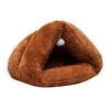 Animaux Chat Chien Doux Réchauffant Nid Lit De Chenil Cave Cave Sac De Couchage Tapis De Protection Tapis Animaux d