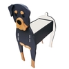 Animaux de dessin animé mignon chien forme pot plante jardin décoré Labrador planteur