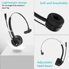 Anivia A8 On Ear Headset BT 5.0 Casque sans fil Call Center Écouteur avec microphone antibruit Bandeau réglable Contrôle du volume avec station de chargement