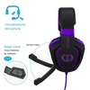 Anivia AH28 Casque de jeu pour PC portable Antibruit sur les écouteurs avec micro Jack 3, 5 mm Casque filaire Bass Surround Cache-oreilles doux pour les jeux