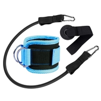 Ankle Strap Resistance Band Door Anchor Set for Yoga Pilates Workout Fitness