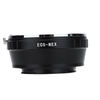 Anneau adaptateur de montage métal cristallin pour Canon EOS EF,  objectif pour Sony NEX Mont NEX3 NEX5 caméra