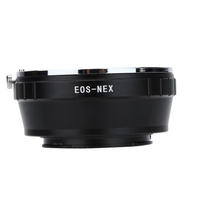 Anneau adaptateur de montage métal cristallin pour Canon EOS EF,  objectif pour Sony NEX Mont NEX3 NEX5 caméra
