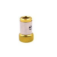 Anneau de vis magnétique Embout en métal Anneau de magnétiseur Vis Supports magnétiques Anneau de vis Support de capteur pour embouts de tournevis à tige hexagonale 1/4 pouce