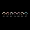 Anneau Faux de Nez Clip sur Septum Bijoux Non-Piercing Hanger-ring