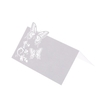 Anself 10Pcs romantique Marque place Porte-Nom Chevalet blanc sculpté carte marqué pour le mariage Anniversaire Banquet Décoration table