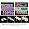 Anself Présentoir de Couleur de Vernis à Ongles Maquillage Ongles Polonais Nail Art Pratique Design Couleur Carte Ecran Couleur Nuancier 36 Tips