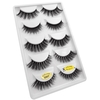 Anself SHIDISHANGPIN 5 paires de faux cils faux cils longs et épais cils bouclés avec 5 styles différents maquillage bande de cils