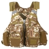 Aomiun Outdoor Respirant Rembourré Gilet De Sauvetage De Pêche Supérieur 209lb Portant Gilet De Sécurité De Vie Natation Voile Gilet Utilitaire Gilet Flottation Dispositif Flottant