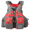 Aomiun Outdoor Respirant Rembourré Gilet De Sauvetage De Pêche Supérieur 209lb Portant Gilet De Sécurité De Vie Natation Voile Gilet Utilitaire Gilet Flottation Dispositif Flottant