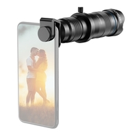 APEXEL APL-JS28X HD 28X télescope à tube unique en métal téléobjectif de téléphone