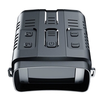 Appareil de vision nocturne infrarouge binoculaire portable 1080p Utilisation de jour et de nuit Photo Vidéo Prise de vue Zoom numérique 5X Distance de visualisation complète de 300 m pour la chasse en plein air Voyage en bateau