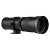 Appareil photo MF Super téléobjectif Zoom F/8.3-16 420-800 mm T Mount avec remplacement universel de filetage 1/4 pour appareils photo Canon Nikon Sony Fujifilm Olympus