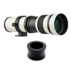Appareil photo MF Super Téléobjectif Zoom F/8.3-16 420-800mm T2 Mount avec M-mount Adapter Ring 1/4 Thread