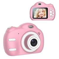 Appareil photo portable pour enfants à grand écran avec mode de mise au point intelligente