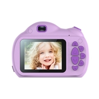 Appareil photo portable pour enfants à grand écran avec mode de mise au point intelligente