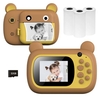 Appareil photo pour enfants A7 Appareil photo numérique instantané 1080P - Carte TF 32G