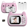 Appareil photo pour enfants A7 Appareil photo numérique instantané 1080P - Carte TF 32G