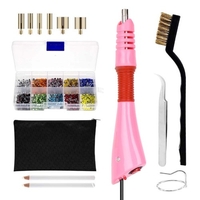 Applicateur de correction à chaud bricolage ensemble chaud strass cristal machine artisanat sur vêtements chaussures et jeans