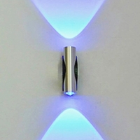 Applique murale à LED Éclairage recto-verso 176-265V Appliques murales intérieures Éclairage extérieur en aluminium