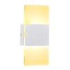 Applique murale à LED Rectangle AC85-265V Applique murale de couloir de chevet Luminaire décoratif en aluminium pour la maison (14x6cm)