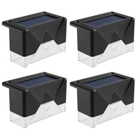 Applique murale solaire extérieure IP65 étanche Led éclairage lumineux Yard jardin Steet lampe d