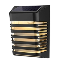 Applique solaire Cour extérieure Atmosphères étanches Lumière LED Lampe de paysage à énergie solaire