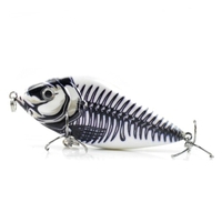 Appât dur bionique de leurre de pêche de 2.8in/0.5oz avec l