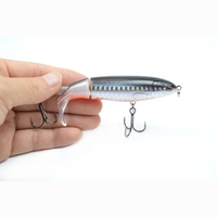 Appâts durs Topwater Popper Bionic Propeller Tractor