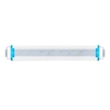 Aquarium LED lumière Fish Tank lumière 5.12in supports extensibles LED bleues blanches pour réservoirs plantés d