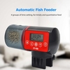 Aquarium numérique Mangeoire automatique pour poissons Fish Tank Timer Feeder 4 groupes Réglages de l