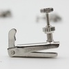 Argent 4pcs Violon Tuner fine Ajusteur en Cuivre alliage de nickel pour 3/4 4/4 violon accessoires