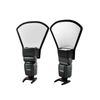 Argent Flash Universel Diffuseur Softbox / réflecteur blanc pour Canon Nikon Pentax Yongnuo Speedlite