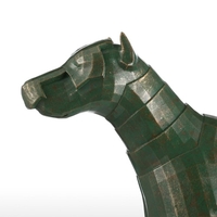 Armure Dog Tomfeel en fibre de verre Sculpture Décoration Original Design Chien