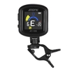AROMA AT-105 Rechargeable clip-on Tuner couleur écran intégré batterie pour guitare chromatique basse ukulélé violon
