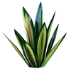 art de fer ornements de plantes d