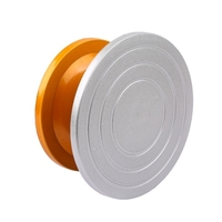 Art Supply 10in diamètre de roue de sculpture Mini argile faisant la plaque tournante de roue de poterie avec roulements à billes