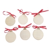 Artisanat en bois Arbre de Noël Suspendus Pendentifs Ornements Décoration De La Partie Forme D