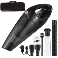 Aspirateur de voiture sans fil Portable 8KPa puissant aspirateur de voiture Rechargeable avec lumière LED longues buses de brosse courtes pour saleté humide et sèche tapis de cheveux pour animaux de compagnie maison