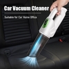 Aspirateur sans fil rechargeable avec aspiration puissante 20000PA 2 en 1 poignée aspirateur de voiture avec gobelet à poussière amovible buse suceuse buse brosse pour voiture de bureau à domicile
