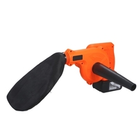 Aspirateur souffleur de feuilles sans fil 21 V 4, 0 Ah alimenté par batterie au lithium électrique 2 en 1 balayeuse et aspirateur pour éliminer la neige