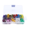 Assortiment de 150 pièces mini-lames de voiture fusibles 2A,  3A,  5A,  7A,  10A,  15A,  20A,  25A,  30A,  35A,  40A pour véhicule moto bateau camion