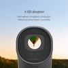 ATuMan Télescope et télémètre 2 en 1 800M Mesureur de distance portable Télémètre à zoom optique 6X Mesure d
