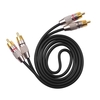Audio Vidéo Connexion des fils Câble audio stéréo 2RCA à 2RCA