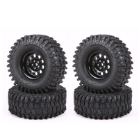 AUSTAR 7021 + 2016GL 4PCS Pneus RC 125*50mm Jante En Alliage D