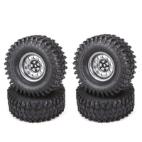 AUSTAR 7021 + 2016GL 4PCS Pneus RC 125*50mm Jante En Alliage D