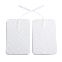 Auto-Adhésif Tens de Remplacement Non-Tissé Tissu Physiothérapie ReusableTENS Unité Patches Électrode Tapis pour Muscle Stimulateur Électrique Numérique Machine Masseurs Outil de Soins de Santé