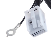 Auto Car USB Aux-in Adaptateur MP3 Joueur Radio Interface pour VW Audi Skoda Seat 12Pin
