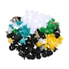 Auto Fixation Clips 100 PCS Voiture Mixte Porte Universelle Garniture Panneau Rivet Bumper Clip En Plastique Voiture Fixation Clips Voiture Accessoires pour Toute Voiture